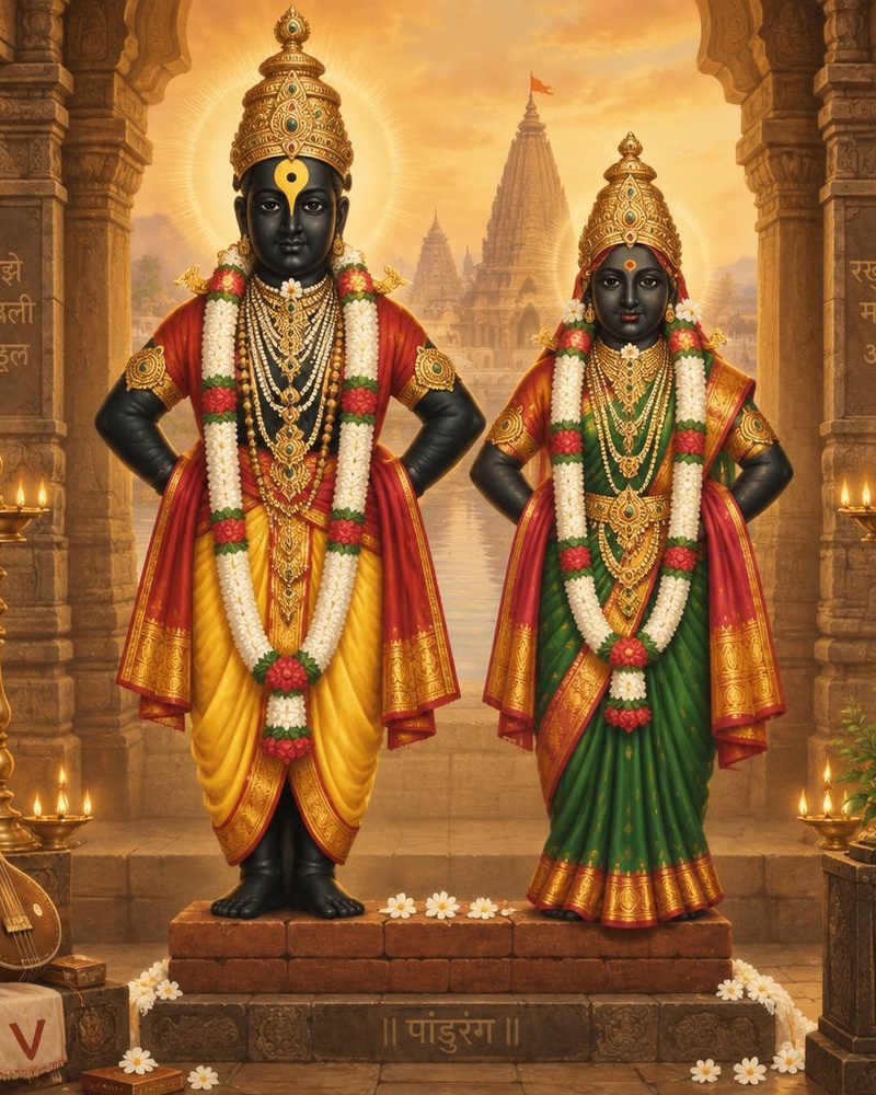 श्री विठ्ठल – रखुमाई, पंढरपूर